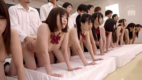 Asian Gangbang Videos